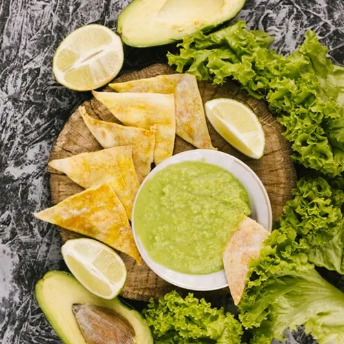 Best Mexican food with guacamole